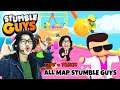 STUMBLE GUYS || Tips & Tricks All Map Stumble Guys - Ninja Warrior Berbasis Kartun