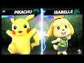 Super Smash Bros Ultimate Amiibo Fights – Request #20194 Pikachu vs Isabelle