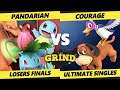 The Grind 150 Losers Finals - Pandarian (Pokemon Trainer) Vs. Courage (Duck Hunt) Smash Ultimate