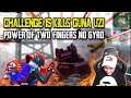 Challenge 15 Kills Guna Uzi !! Power Of 2 Fingers No Gyro Arifbakhtiar Gameplay | PUBG MOBILE