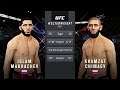 Islam Makhachev Vs. Khamzat Chimaev : UFC 4 Gameplay (Legendary Difficulty) (AI Vs AI) (Xbox One)