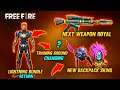 Lightning Bundle Return 😮 || Next Weapon Royal || New BackPack Skins||New Updates||Garena Free Fire