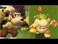 Mario Strikers Charged - DK vs Bowser Jr. - Wii Gameplay (4K60fps)