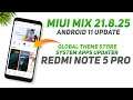 MIUI MiX 21.8.25 | Redmi Note 5 Pro | Android 11 | Global Theme Store, System Apps Updater