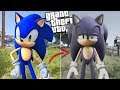 SONIC THE HEDGEHOG loses his SUPER POWERS (GTA 5 Mods)