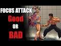 Was SF4's Focus Attack a good mechanic ? ( SF4 mechanics explanations and discussion)