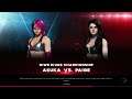 WWE 2K20 Paige VS Asuka 1 VS 1 Steel Cage Match WWE Divas Title