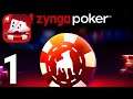 Zynga Poker - Texas Holdem Gameplay Walkthrough Part 1 - Tutorial [iOS/Android Games]