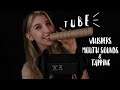 ASMR TUBE Whispers, Mouth Sounds & Tapping 📣✨(Underrated Trigger)