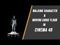 CINEMA 4D Epic walking man & Moving Cubic Floor Tutorial