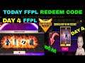 DAY 4 FFPL DREAM TEAM REDEEM CODE FREE FIRE Power Up | Redeem Code Free Fire Today for INDIA