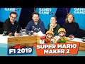 F1 2019! Super Mario Maker 2! | Gamey Gamey Game