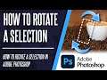 How to Rotate a Selection in Photoshop (& Transform)