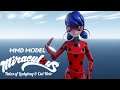 Miraculous lady bug Marinette model rig test  | MMD