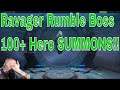 Ravager Rumble Boss Event PLUS Over 100 Hero Summons!! Crystalborne: Heroes Of Fate