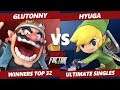 SF8 SSBU - SLY | Glutonny (Wario) Vs. Hyuga (Toon Link) Smash Ultimate Tournament Top 32