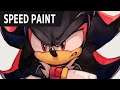 speed paint - Shadow The Hedgehog sonic adventure