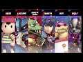 Super Smash Bros Ultimate Amiibo Fights  – Request #18854 Ness & Friends vs Marth & Friends