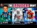 THE BAZOOKA DRAFT! PLAYER WITH THE HIGHEST THROW POWER IN EVERY ROUND! Madden 20 Draft Champions