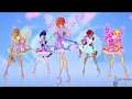 Winx Club 7: Butterflix Full Transformation+Dance Butterflix (Fan Made)