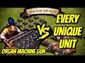 50x FASTER FIRING ORGAN GUN vs EVERY UNIQUE UNIT | AoE II: Definitive Edition