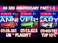 Asphalt 9 : Asphalt 9 3rd Anniversary Celebration Part 1-2-3 | First Try { TouchDrive }