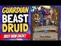 BEST NEW DECK?! Beast Druid with Winged Guardian is Crazy! | Galakrond's Awakening | Hearthstone