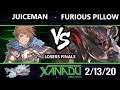 F@X 341 GBFV - Juiceman (Gran) Vs. Furious Pillow (Vaseraga) Granblue Fantasy: Versus Losers Finals