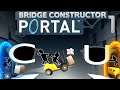 🔴 GLaDOS sucht neue Test Mitarbeiter 🌉 Bridge Constructor: Portal (Blind) (PS4) [#1]