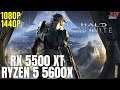 Halo Infinite | Ryzen 5 5600x + RX 5500 XT | 1080p, 1440p benchmarks!