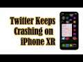 How To Fix Twitter That Keeps Crashing on iPhone XR After iOS 14.2