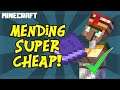 How to Get Mending For Super Cheap! Only One Emerald! MINECRAFT Tutorial 1.17.1