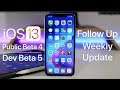 iOS 13 Beta 5 and Public Beta 4 - Follow Up