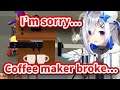 Kanata broke a Cofee Maker because her power is too strong [Hololive/Eng sub]