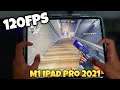 M1 iPad Pro 2021 12.9 inch Critical Ops 4 Finger Handcam Max Settings Game Test