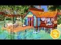 MERMAID BEACH SHACK 🌊 | The Sims 4: Island Living | Speed Build