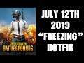 PUBG July 12th '19 Console Game-Freezing Hotfix Update Test (Xbox One Gameplay)