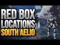 Red Box Locations: South Aelio Region | 赤いコンテナ南エアリオ | PSO2:NGS
