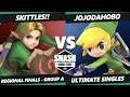 SWT NA West Group A - SKITTLES!! (Young Link) Vs. JoJoDaHoBo (Toon Link) Smash Ultimate Tournament