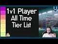 The All Time 1v1 Player Tier List | Who is the GOAT?