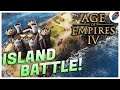 We BATTLED for ISLANDS in Age of Empires 4!