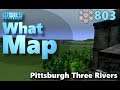 #CitiesSkylines - What Map - Map Review 803 - Pittsburgh Three Rivers