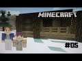 Construção da Casa no Minecraft, parte 1. Minecraft - Dupla Survival: #05