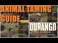 Dinosaur Taming Guide | Tips for Taming | Durango Wild Lands.