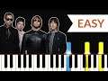 Don't Look Back in Anger - Oasis (EASY Piano Tutorial)