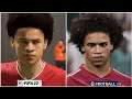 FIFA 22 VS eFootball 22 ⚪Bayern players Face Comparison