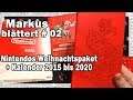 Markus blättert # 02 📖 Nintendos Weihnachtspaket + Nintendo-Kalender 2015 bis 2020