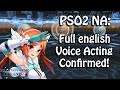 PSO2 NA :Full English and Japanese Voices Acting Confirmed!