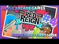 RED REIGN | APPLE ARCADE GAMES #4 - FIRST LOOK GAMEPLAY | A funny "leageu of legends" clone?