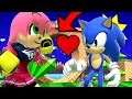 Sonic Falls In Love With Amy! - Super Smash Bros Ultimate Movie